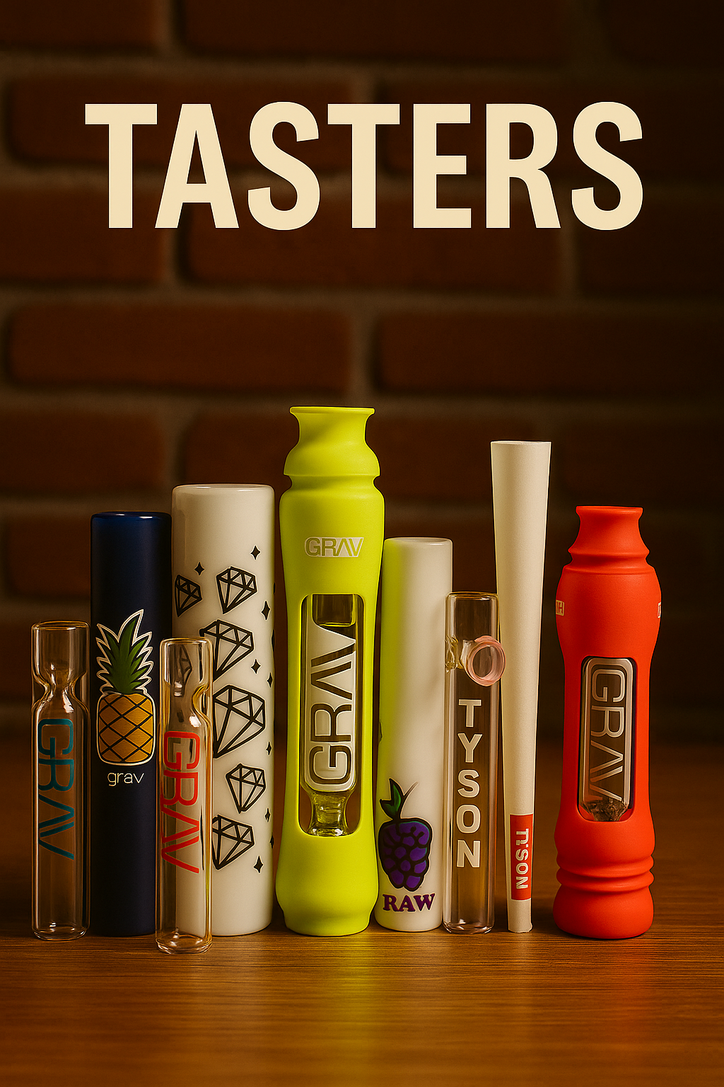 💨 Colección de Tasters – Hits rápidos con estilo