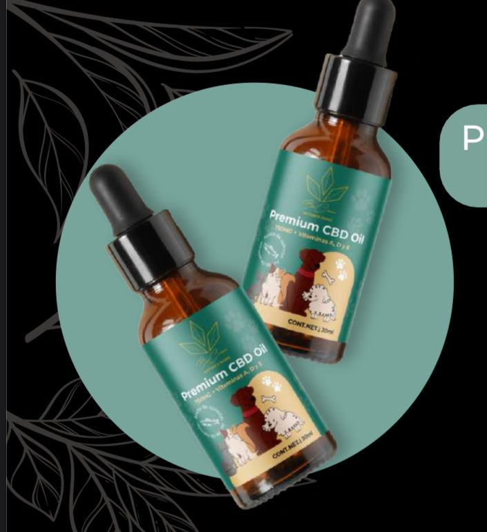 🌿 Premium CBD Oil para Mascotas (30ml)