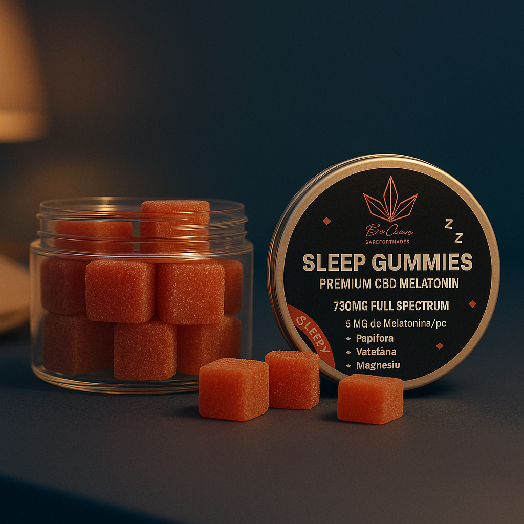 Sleep Gummies CBD 750mg + Melatonina | Cherry o Uva | 30 piezas
