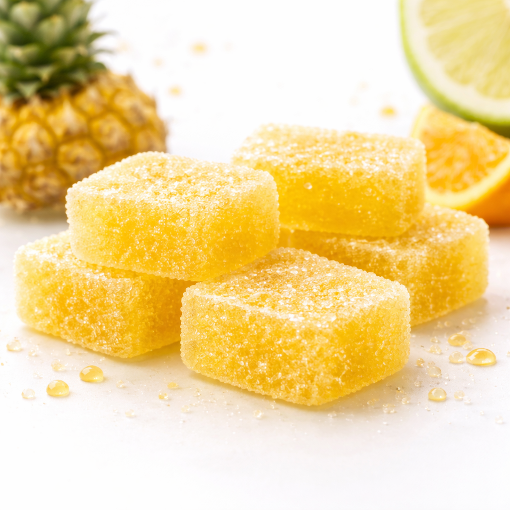 Green Buddha Tropic Rush Gummies D9 + D8 + HHC – 150 mg | 5 piezas