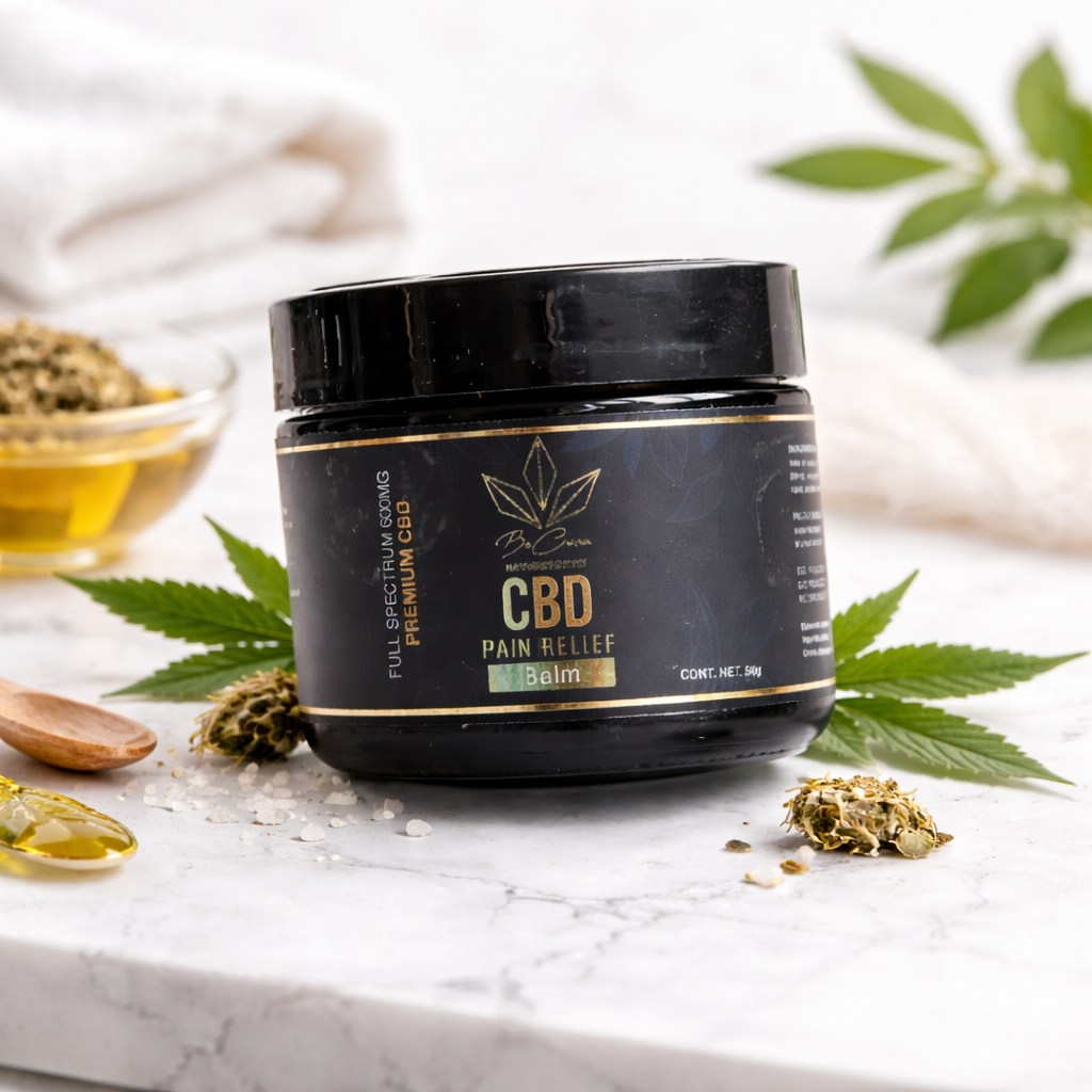 🖤 Bálsamo CBD – Alivio Premium 600mg (50ml)