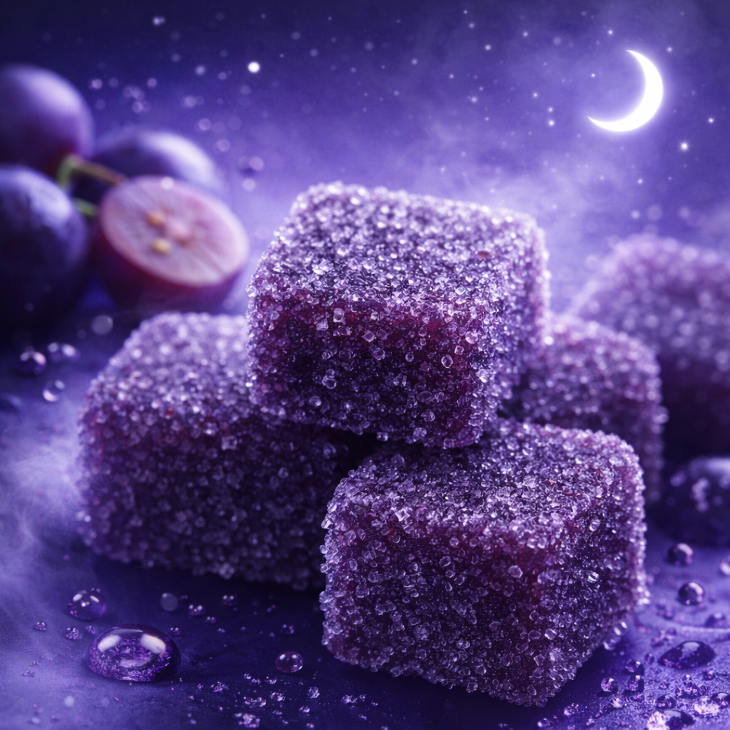 Sleep Gummies CBD 750mg + Melatonina | Cherry o Uva | 30 piezas