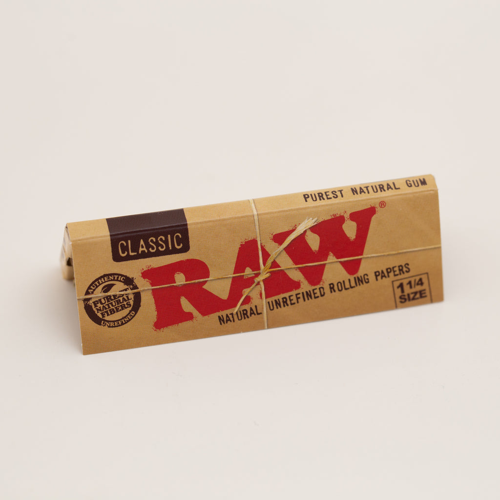 RAW Classic 1¼ – Papel Natural sin Refinar