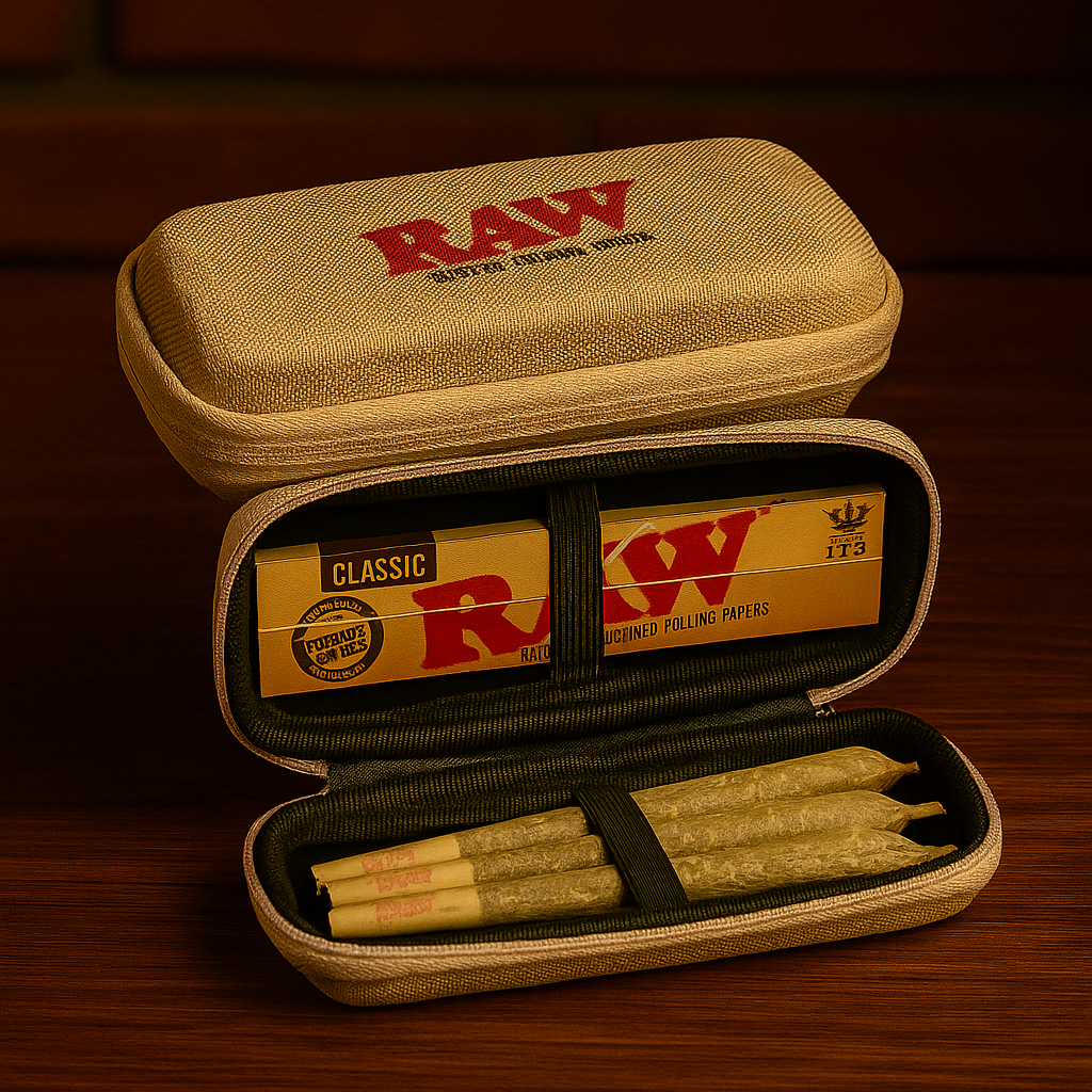 🧳 RAW Case – Estuche para Armado con Estilo Natural